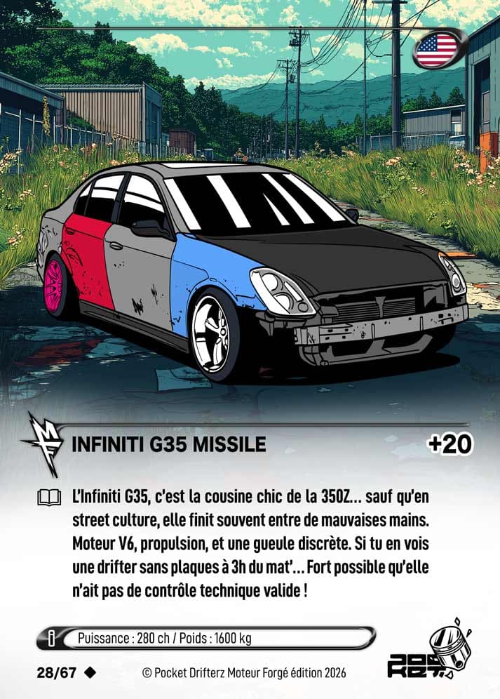 INFINITI G35 MISSILE
