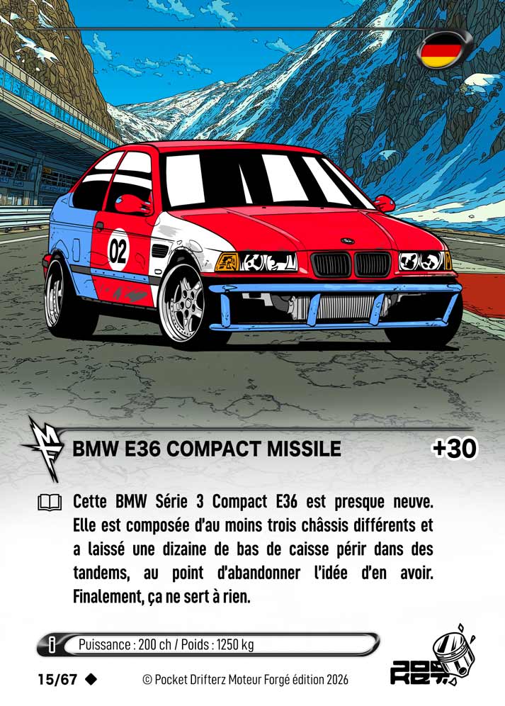 BMW E36 COMPACT MISSILE