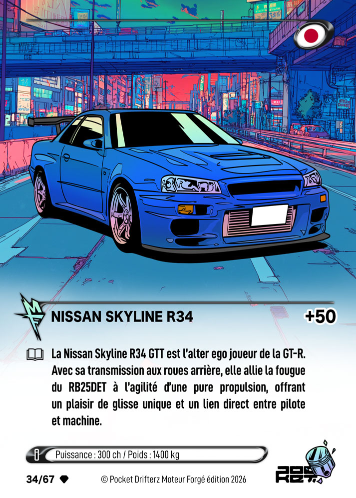 NISSAN SKYLINE R34